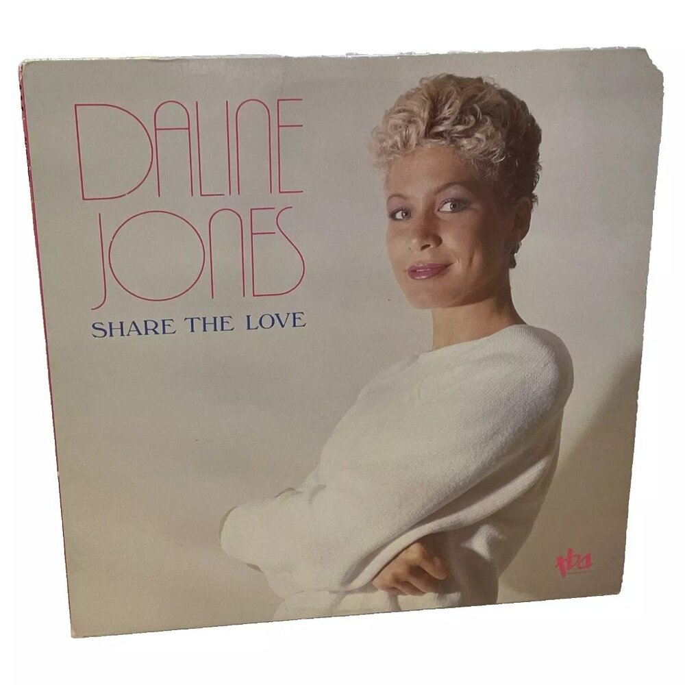 Daline Jones Share The Love (Vinyl, 1987) TBA TBA 231 VG+ LP Record Album